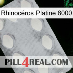 Rhinocéros Platine 8000 16